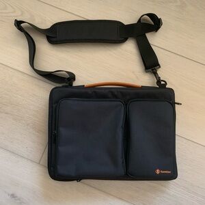 Black Laptop Shoulder Bag